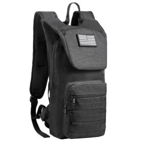 VEVOR Hydration Backpack, Water Backpack with 3L TPU Water Bladder, Tactical Molle Hiking Hydration Pack with Storage for Men Women