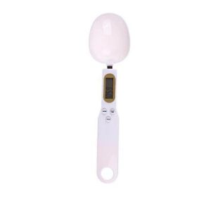 Kitchen Scale Measuring Spoon Scale (Option: White)