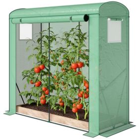 Garden Bed With Mini Greenhouse (Option: defaulttitle)